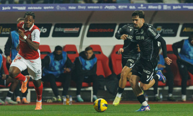 Taca Da Liga final game between teams of SC Braga and Vitoria SC