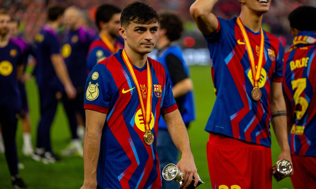 Spanish Supercup Final game between FC Barcelona and Real Madrid