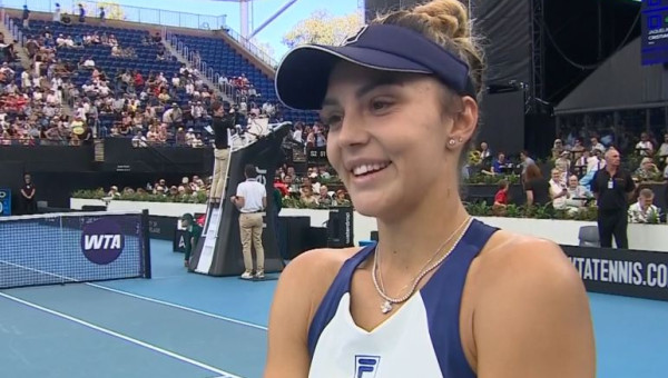 Jaqueline Cristian a transmis un mesaj în limba română chiar pe teren, după victoria uriașă reușită în Australia!