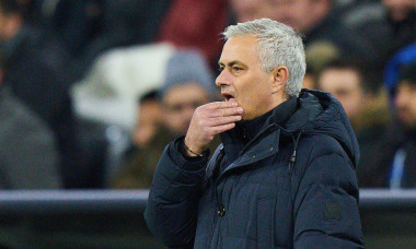 Munich, Germany. 11th Dec, 2019. Champions League, Munich-Tottenham, Munich Dec 11, 2019. Jose MOURINHO, Headcoach Hotspurs, FC BAYERN MUNICH - TOTTENHAM HOTSPUR UEFA Football Champions League, Munich, December 11, 2019, Season 2019/2020, group stage, gro