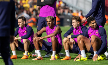 Open training session at the Nou Spotify Camp NouBarcelonaNovember 7, 2025