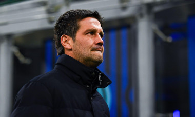 Milano, Italy. 14th Jan, 2026. MILANO, ITALY - JANUARY 14: Head coach Cristian Chivu of FC Internazionale Milano during the Serie A match between FC Internazionale Milano and US Lecce at Giuseppe Meazza Stadium on January 14, 2026 in Milano, Italy. (Photo