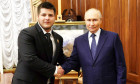 Vladimir Putin gave his personal blessing to the wedding of Adam Kadyrov, 17, amid speculation he could take over from his ‘ailing and terminally ill’ father Ramzan Kadyrov, 48, as dictator of Chechnya.