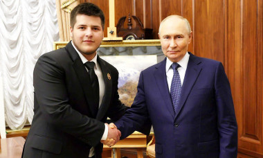 Vladimir Putin gave his personal blessing to the wedding of Adam Kadyrov, 17, amid speculation he could take over from his ‘ailing and terminally ill’ father Ramzan Kadyrov, 48, as dictator of Chechnya.