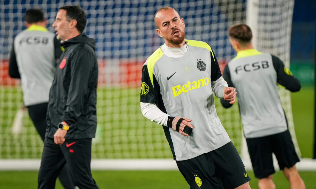 FOTBAL:ANTRENAMENT OFICIAL FCSB MECI FC BASEL, UEFA EUROPA LEAGUE (05.11.2025)