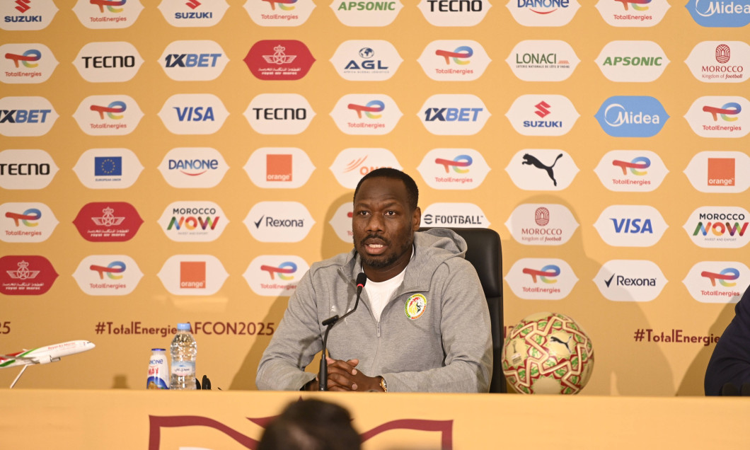 January 17, Main Media Centre, Rabat, Morocco Senegal press conference, PK, Pressekonferenz ahead of AFCON 2025 Finals w