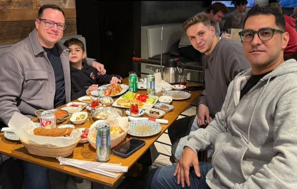 Louis Munteanu, tratat ca o vedetă în Statele Unite ale Americii! Cu cine a luat masa atacantul