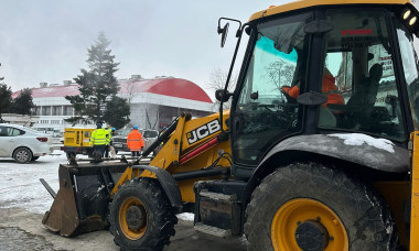 buldoexcavator la stadionul dinamo