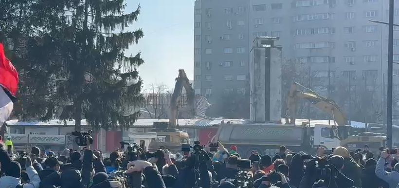 Imagine Stire Zi istorică: A început demolarea ”Stadionului Dinamo” | 2review.ro