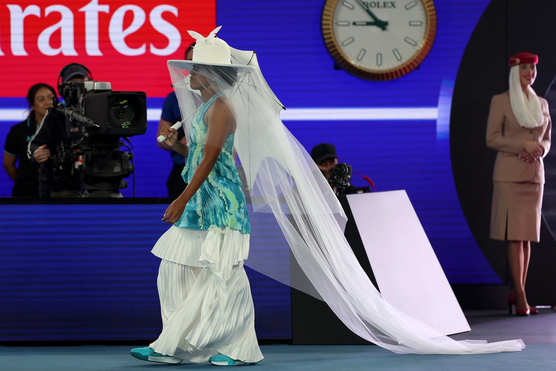 Imagine Stire Înaintea meciului cu Sorana Cîrstea, Naomi Osaka a spus adevărul despre ținuta cu care i-a lăsat pe toți mască | 2review.ro