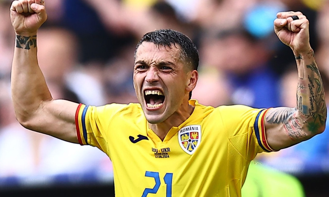 Romania v Ukraine, UEFA European Championship 2024, Group E, Football, Munich Football Arena, Munich, Germany, 17 Jun 2024