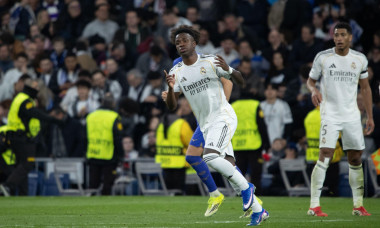 Madrid, Spain. 20th Jan, 2026. Vinicius Jr. of Real Madrid in action during the UEFA Champions League match between Real Madrid and AS Monaco played at the Santiago Bernabéu Stadium. Final score: Real Madrid 6:1 AS Monaco. Credit: SOPA Images Limited/Alam