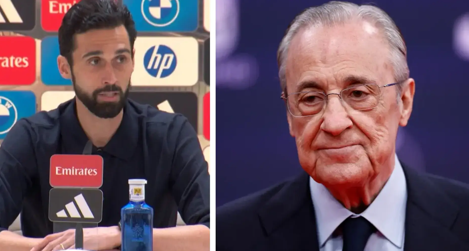Imagine Stire Ședință la Real Madrid: Florentino Perez și Alvaro Arbeloa! | 2review.ro