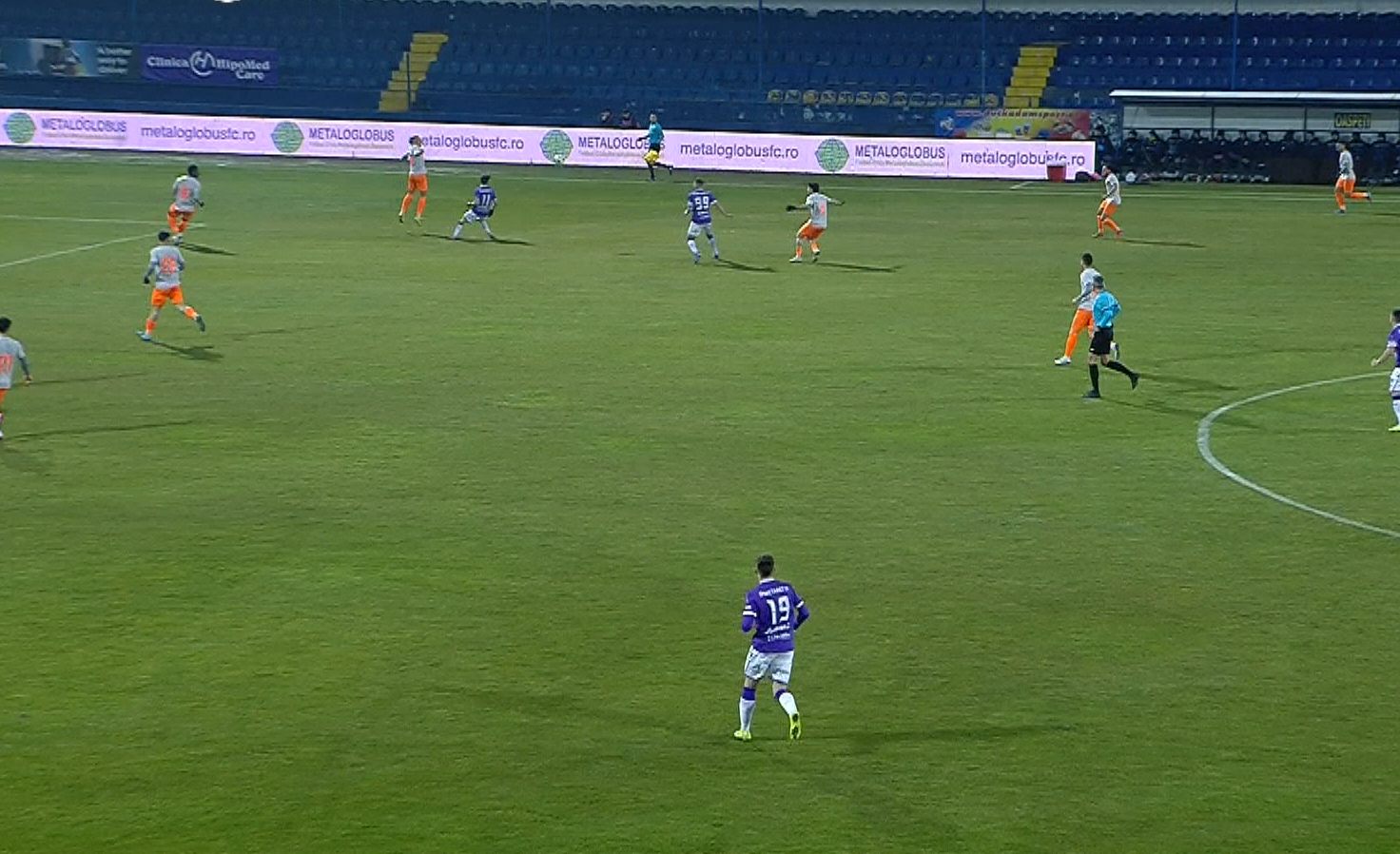 Imagine Stire Metaloglobus - FC Argeș 0-1, ACUM, pe Digi Sport 1. GOOOL! Moldoveanu a marcat din lovitură liberă | 2review.ro
