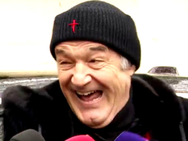 Gigi Becali râde de nunta lui Ioan Niculae la 71 de ani