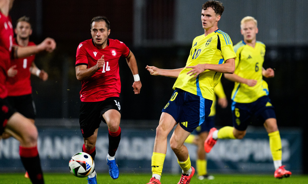 Football, UEFA European Under-21 Qualifier, Sweden - Georgia