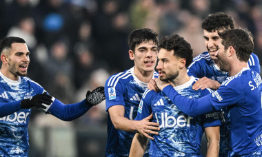 Nicolas Kühn of Calcio Como celebrating after a goal during the Italian Serie A football match between Calcio Como and Torino FC on January 24, 2026 at the Giuseppe Senigallia stadium in Como, Italy Photo Tiziano Ballabio