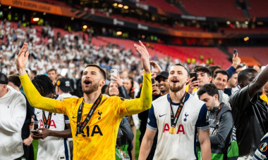Tottenham Hotspur win the UEFA Europa League final, Bilbao, Spain