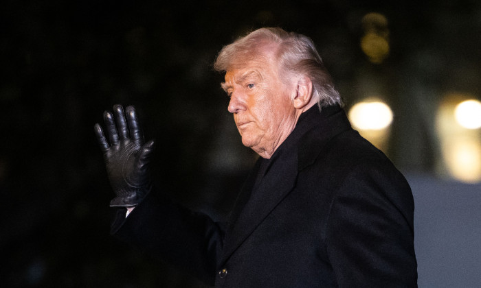 Trump Arrives from Davos