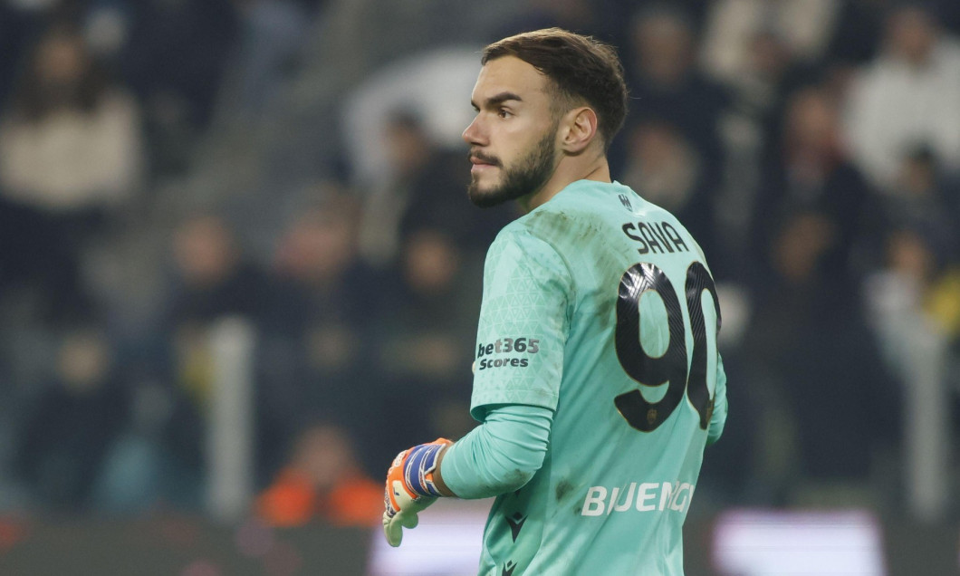 Turin, Italy. 02nd Dec, 2025. Razvan Sava of Udinese Calcio during the Coppa Itallia, 2025/26 season, football match between Juventus FC and Udinese Calcio on 02 Dicember 2025, at Allianz Stadium, Turin, taly. Photo Nderim KACELI Credit: Independent Photo