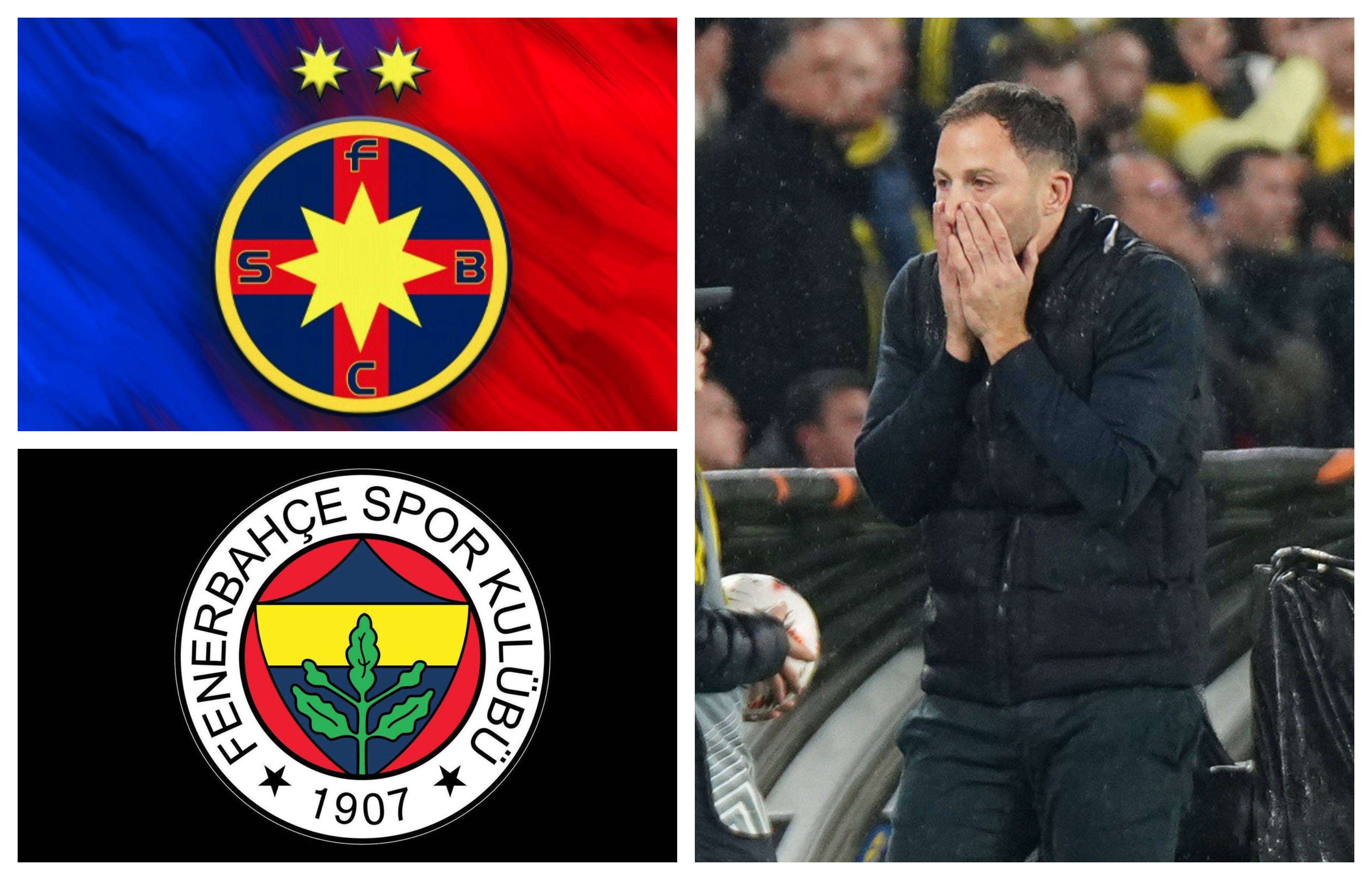 Imagine Stire Antrenorul lui Fenerbahce, în pragul disperării înainte de meciul cu FCSB: ”Nu știu cu cine joc!” | 2review.ro