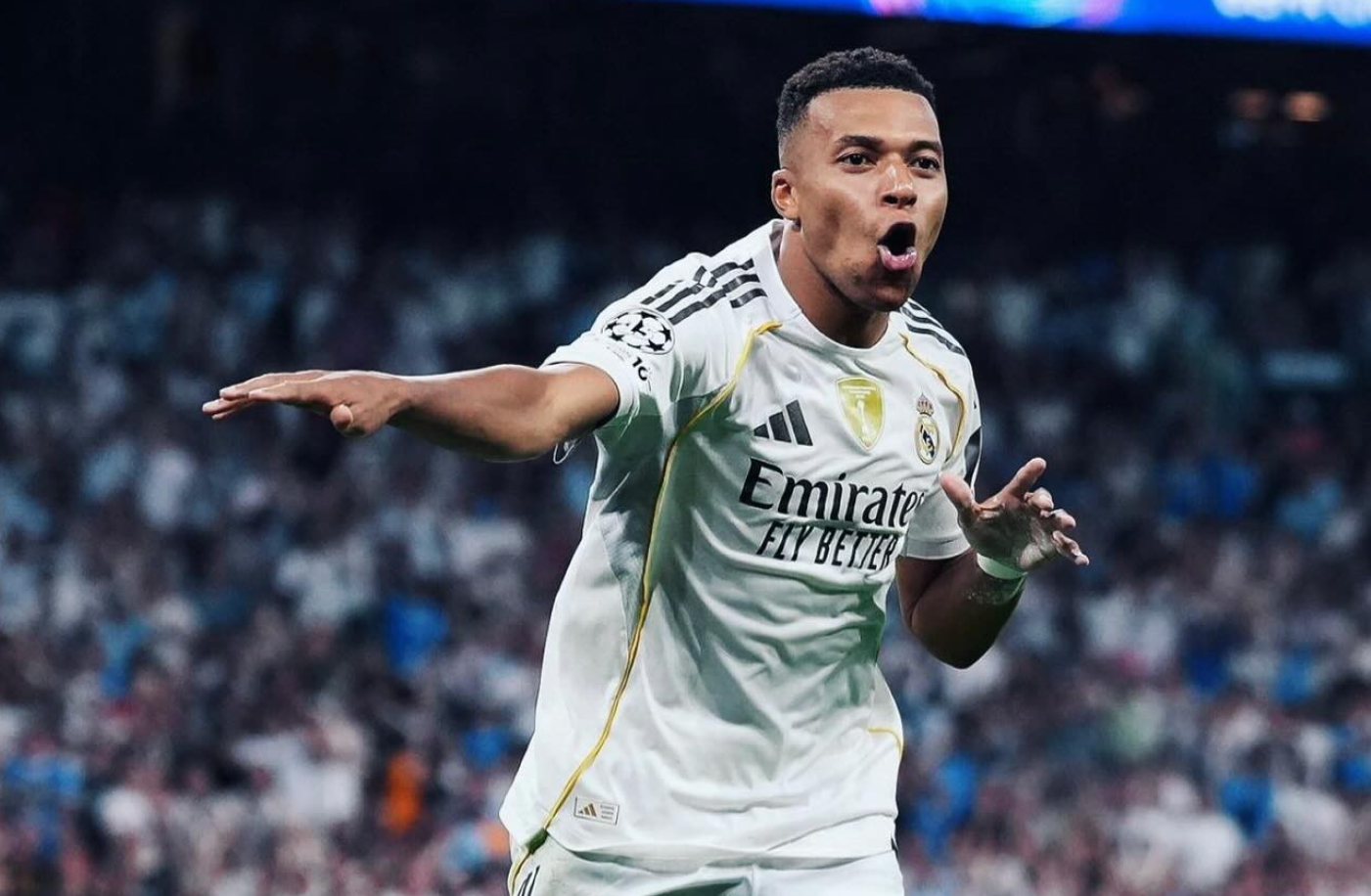 Kylian Mbappe e unic în Liga Campionilor! Borna atinsă de francez, după ce a marcat în Bayern - Real Madrid