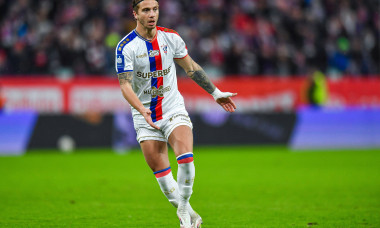 POLISH FOOTBALL TOP LEAGUE MATCH: GORNIK ZABRZE - JAGIELLONIA BIALYSTOK