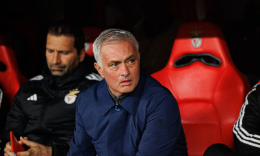 Lisbon, Portugal. 28th Jan 2025; Jose Mourinho (SL Benfica) seen during Champions League phase game between SL Benfica and Real Madrid CF; Maciej Rogowski/Alamy Live News