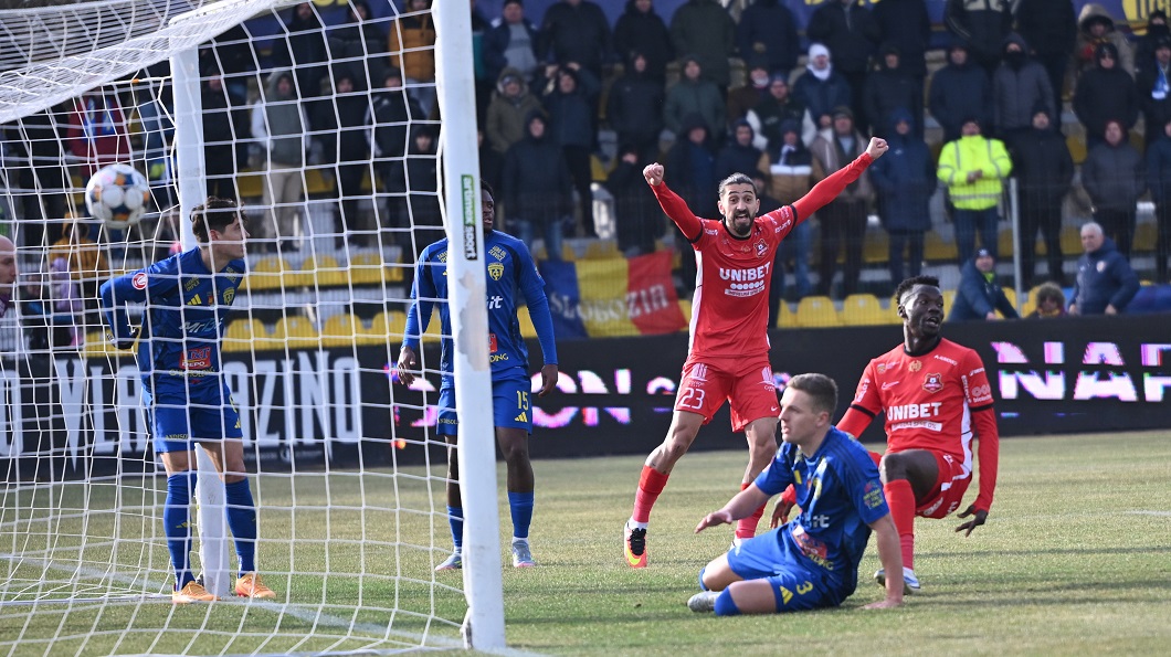 Imagine Stire Unirea Slobozia - Hermannstadt 2-3 | Prima victorie a sibienilor, din septembrie 2025. Afalna, MVP | 2review.ro