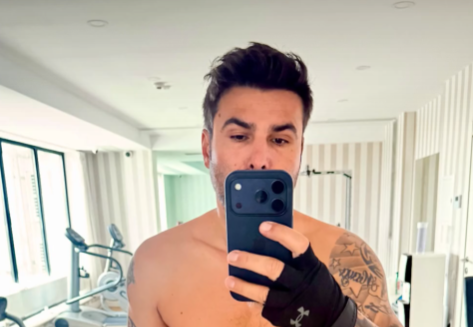 Imagine Stire Adrian Mutu, pachet de mușchi la 47 de ani! Imaginea postată din sala de forță | 2review.ro