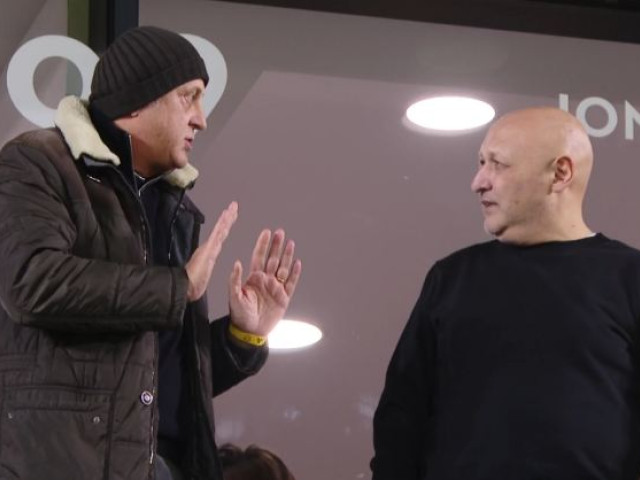 Dan Șucu, dialog aprins în Giulești cu Gigi Corsicanu