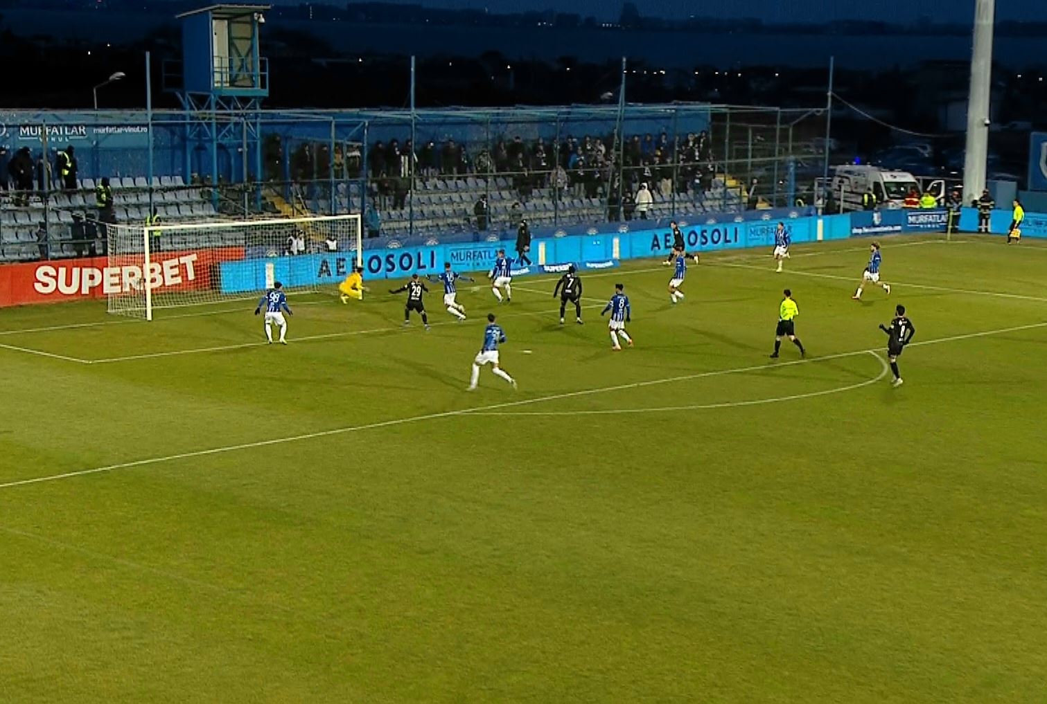 Imagine Stire Farul - Universitatea Craiova 1-0, ACUM, Digi Sport 1. GOOOL! Ișfan a deschis scorul | 2review.ro