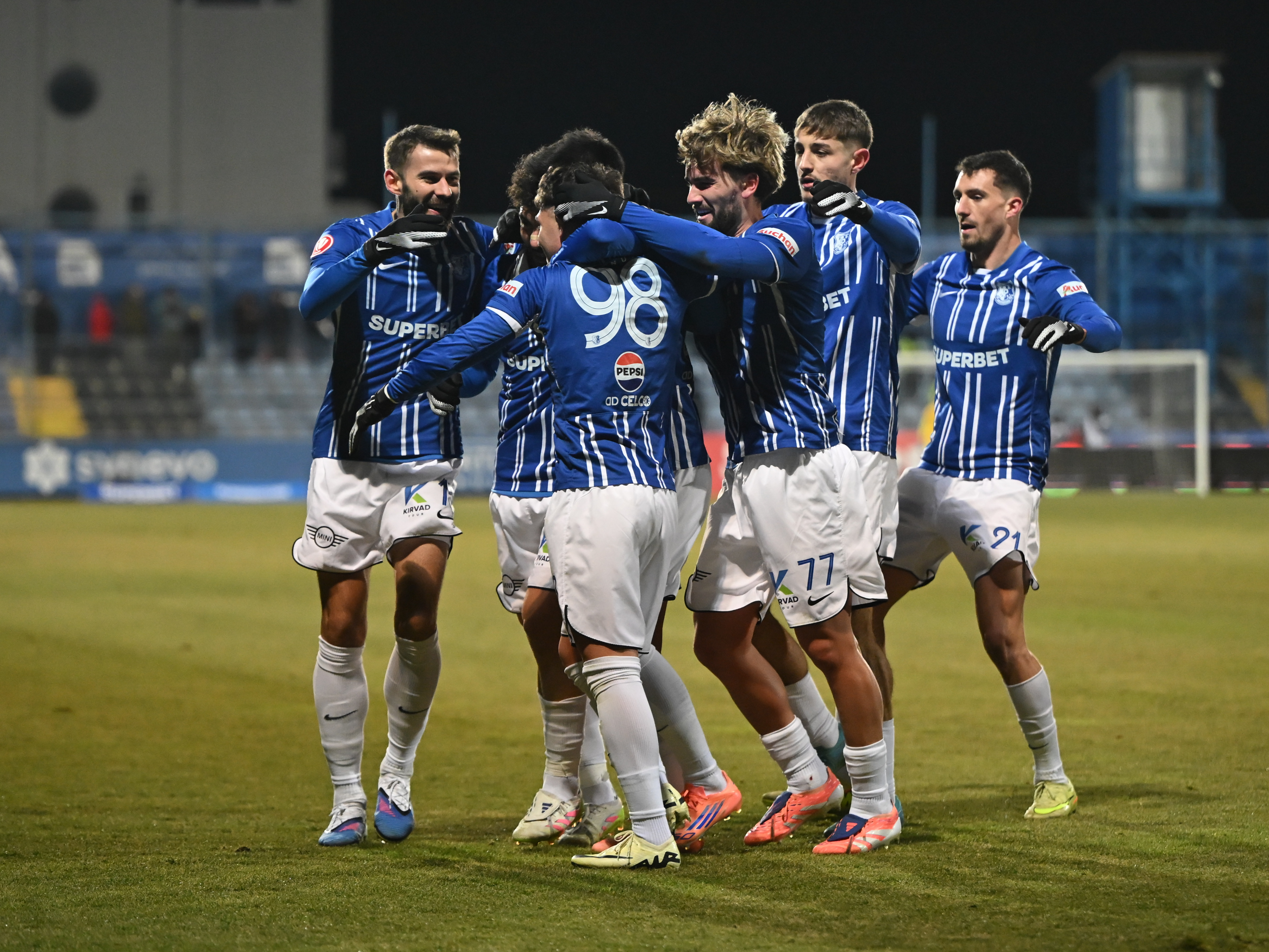 Imagine Stire Farul - Universitatea Craiova 4-1. Oltenii, surclasați la Ovidiu. Denis Alibec a revenit cu gol | 2review.ro