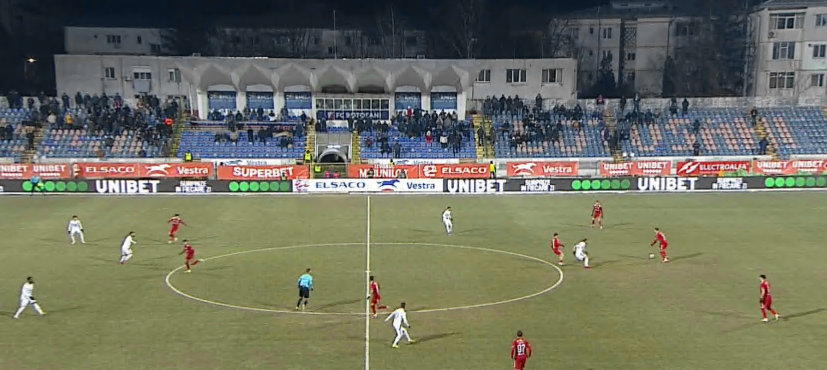 Imagine Stire FC Botoșani - Oțelul Galați 0-0, ACUM, la DGS 1. Duel direct la granița dintre play-off și play-out | 2review.ro