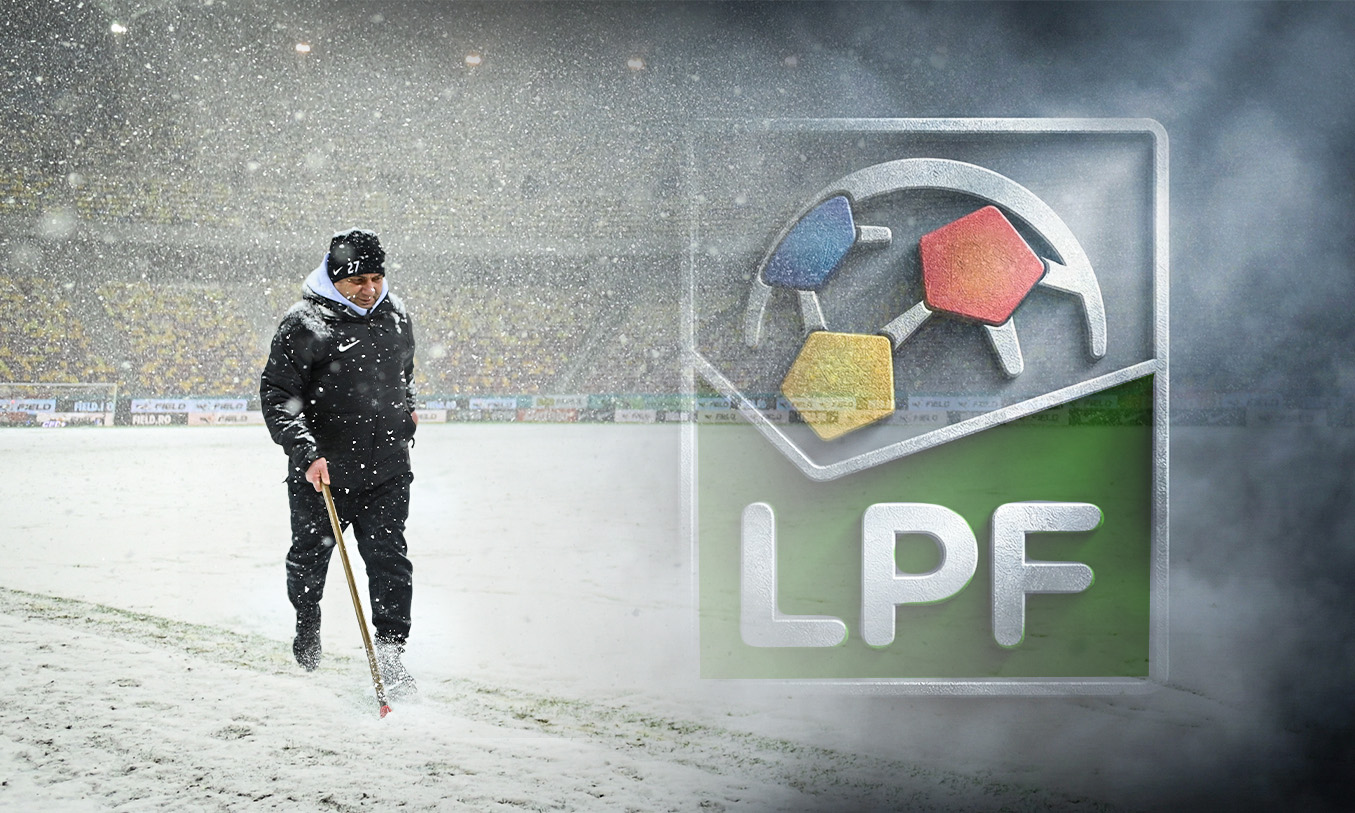 Imagine Stire LPF a făcut anunțul! Ce se întâmplă cu meciurile din SuperLiga, după ce s-au anunțat ninsori puternice în România | 2review.ro