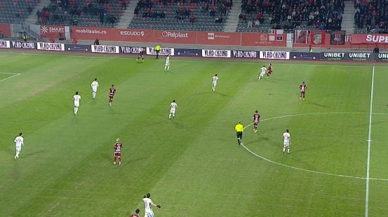 Imagine Stire Hermannstadt - Rapid 0-0, ACUM, la Digi Sport 1. Sibienii au lovit transversala | 2review.ro