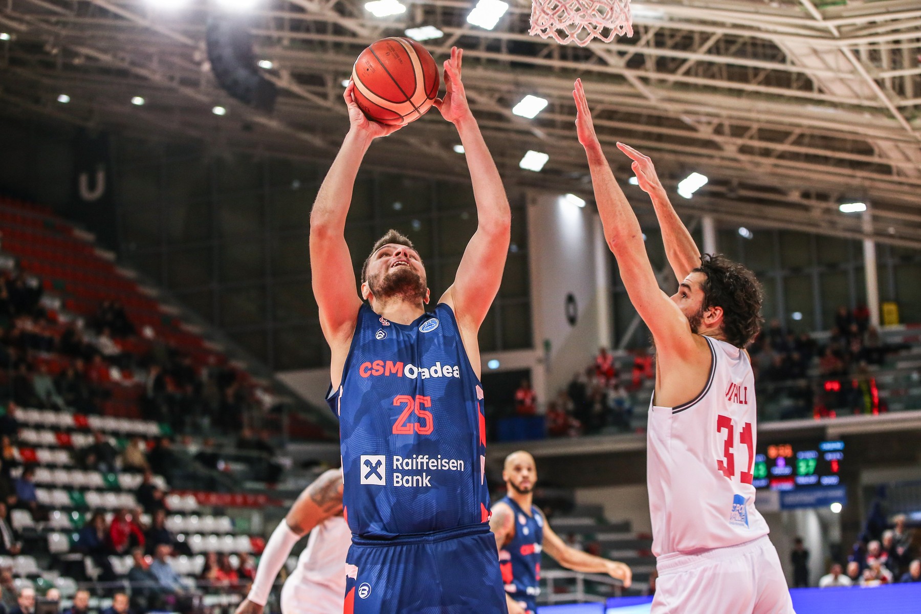 Imagine Stire CSM Oradea - Pallacanestro Reggiana 81-77! Victorie mare pentru vicecampioana României în FIBA Europe Cup | 2review.ro
