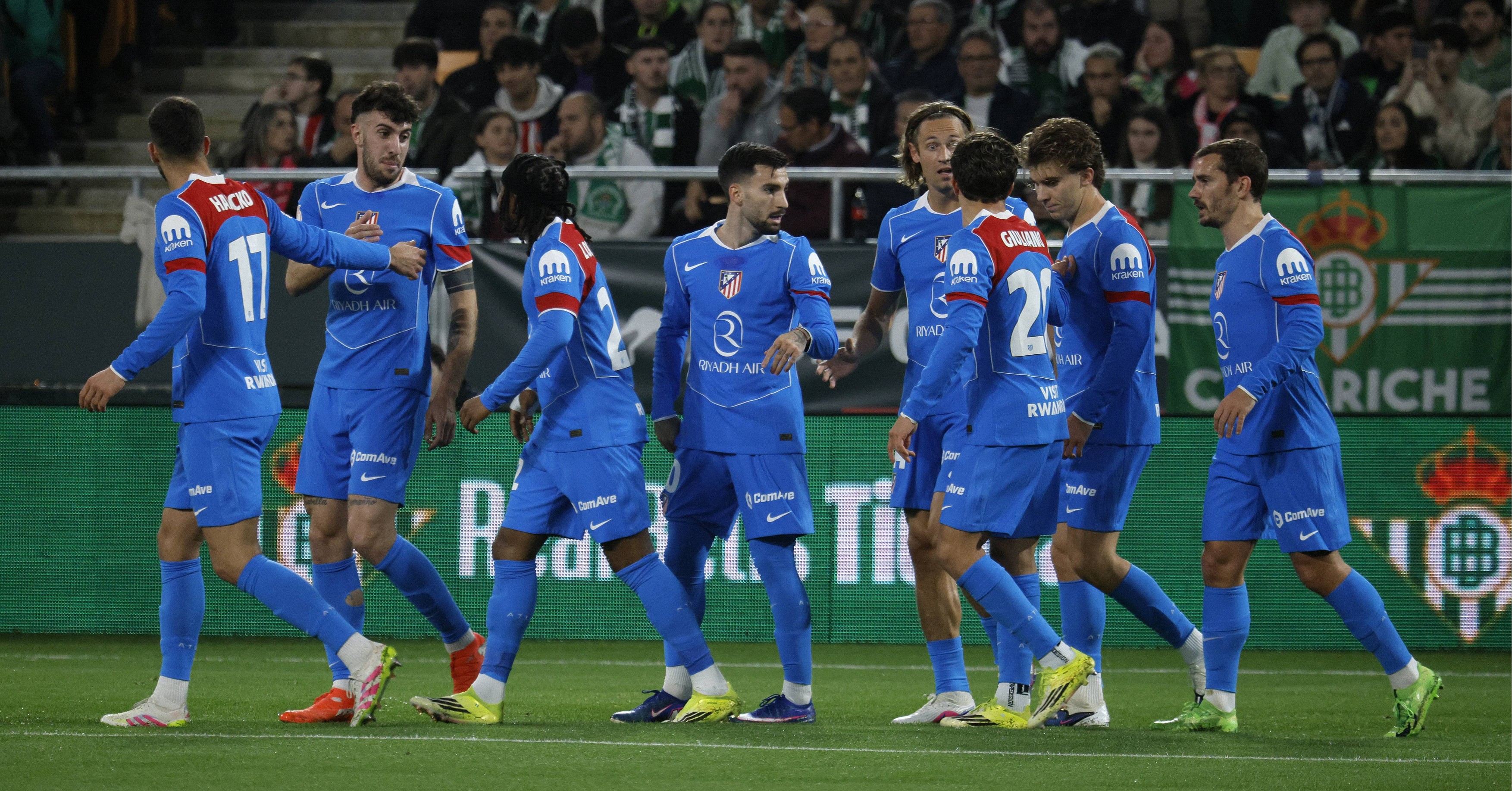 Imagine Stire Betis - Atletico Madrid 0-5. Oaspeții au făcut spectacol în ultimul meci din sferturile Cupei Spaniei | 2review.ro