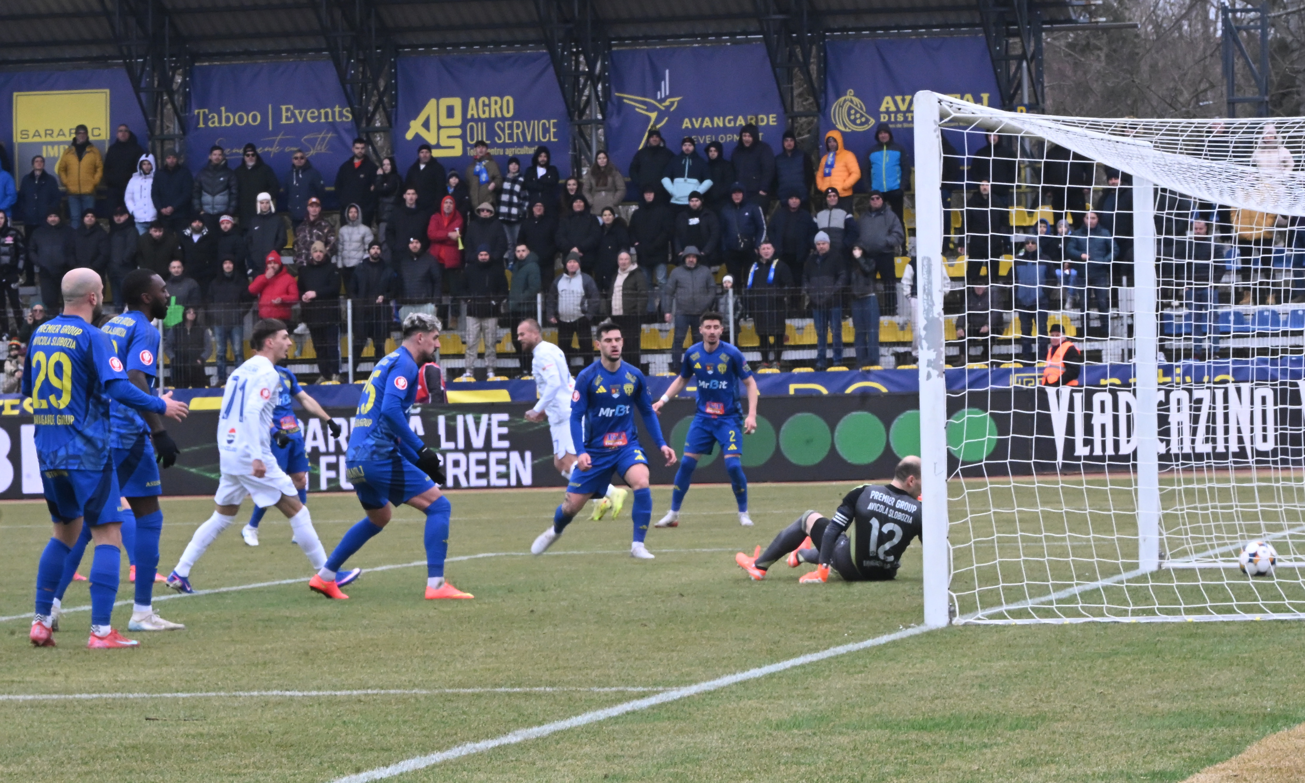 Imagine Stire Unirea Slobozia - Farul 2-1. ”All’ultimo respiro”. Așa a câștigat Claudiu Niculescu la debutul pe banca Sloboziei! | 2review.ro
