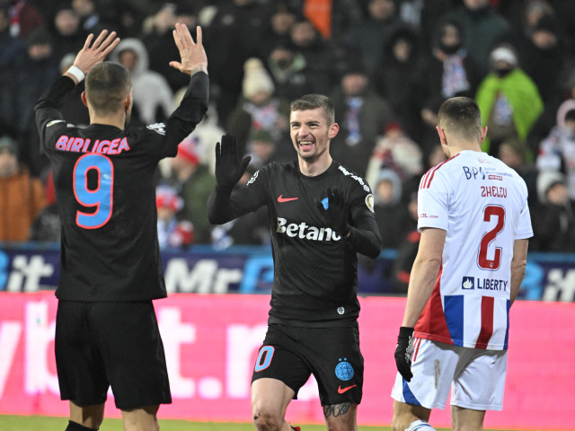 Oțelul - FCSB 1-4. Campioana s-a impus la scor