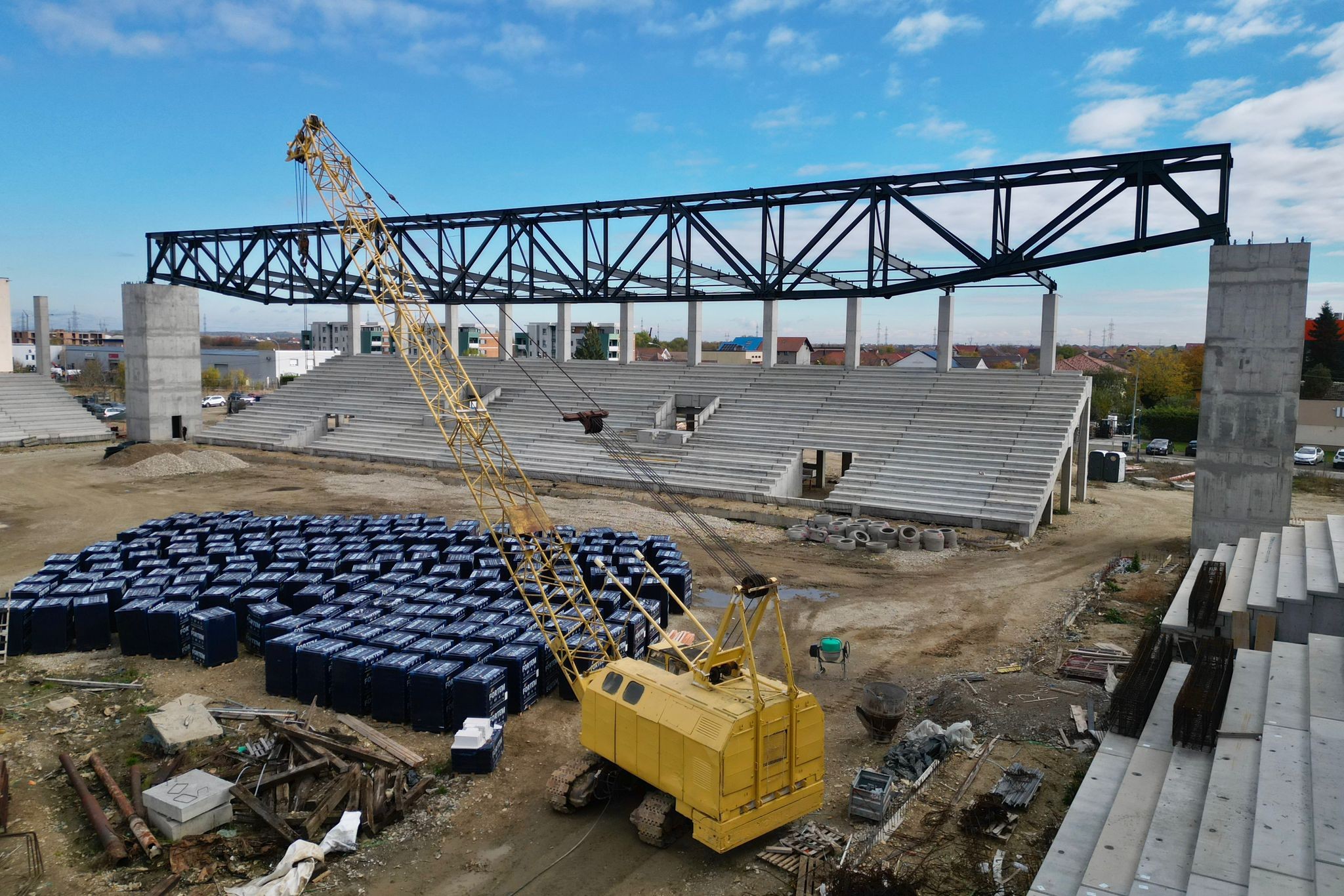 Imagine Stire Un nou stadion din România va fi inaugurat în 2026: Lucrările sunt destul de avansate | 2review.ro