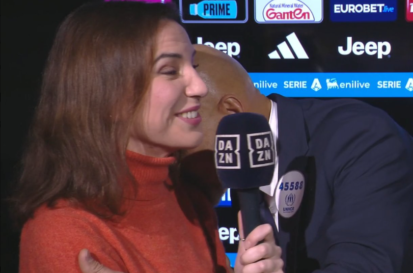 ”Pot să te sărut?”. Dialog neverosimil între Luciano Spaletti și o jurnalistă, după Juventus - Lazio 2-2