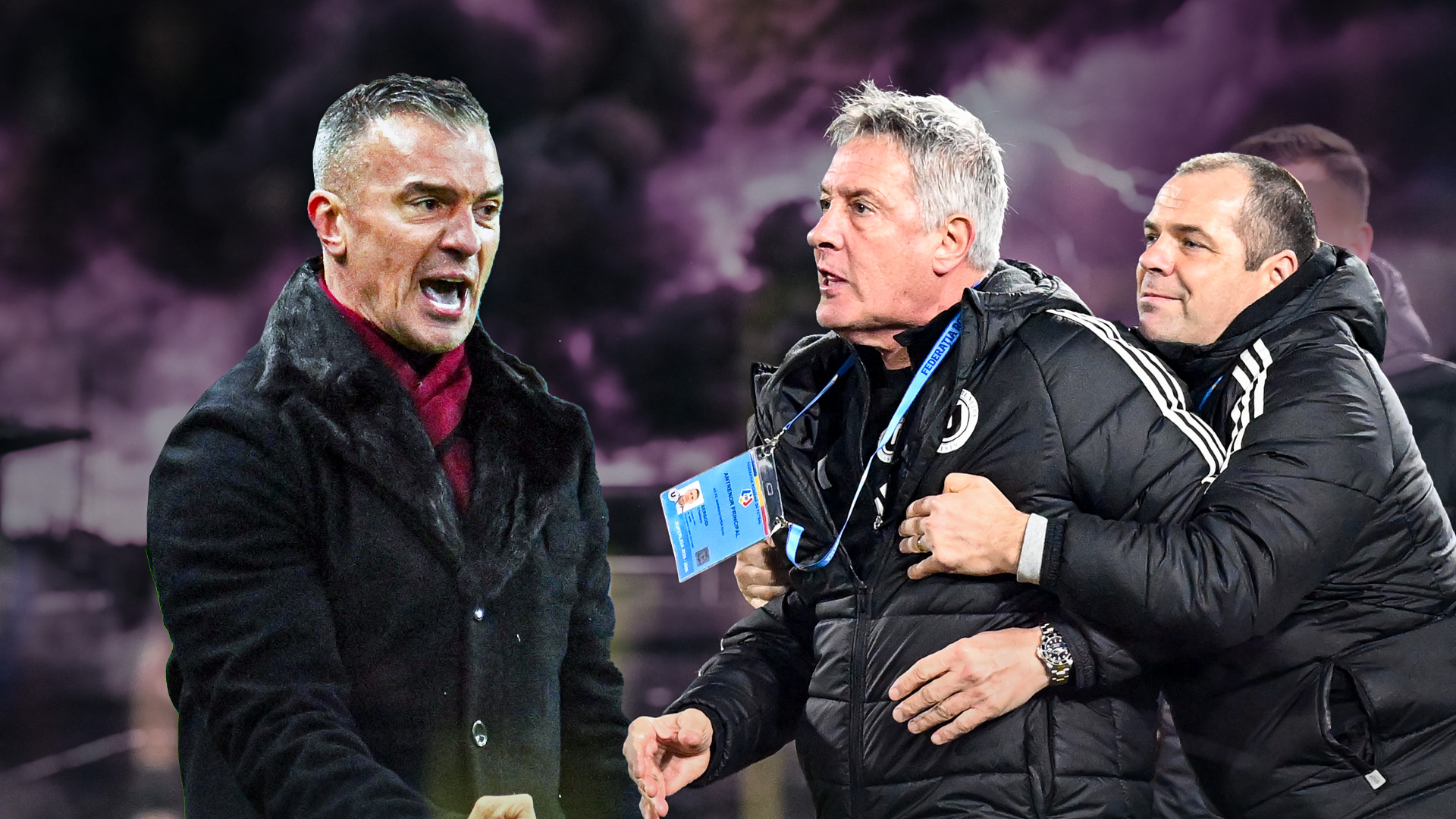 Imagine Stire Cum a comentat Daniel Pancu revederea cu Cristiano Bergodi, cu o zi înainte de ”U” Cluj - CFR Cluj | 2review.ro