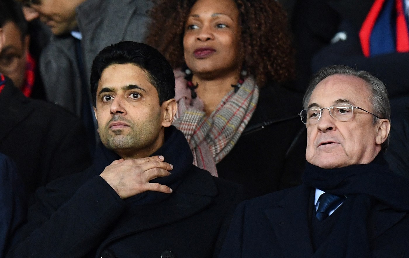 Imagine Stire Florentino Perez a abandonat! Nasser Al-Khelaifi: ”O veste incredibilă!” | 2review.ro