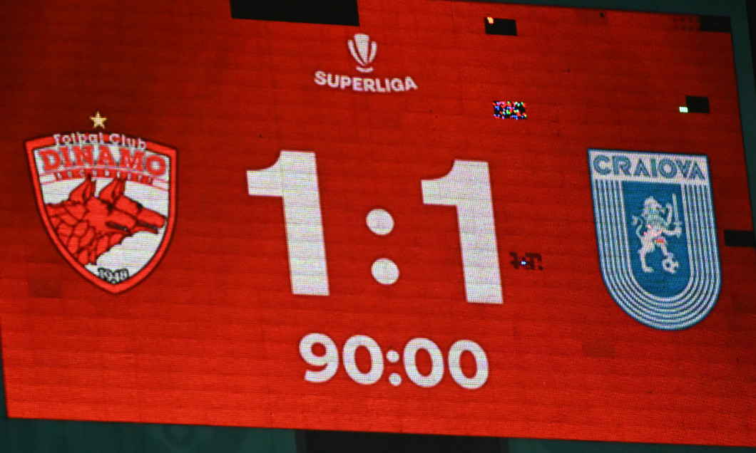 FOTBAL:DINAMO BUCURESTI-UNIVERSITATEA CRAIOVA, SUPERLIGA SUPERBET (9.02.2026)