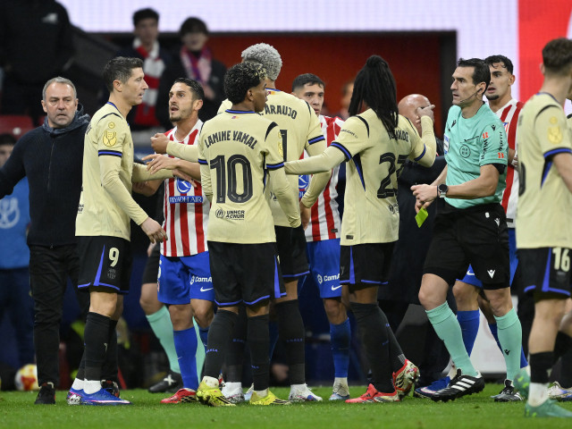 Barcelona contestă arbitrajul după umilința cu Atletico