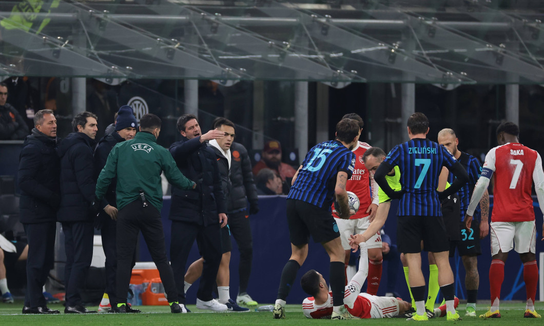 Internazionale v Arsenal - UEFA Champions League - Giuseppe Meazza