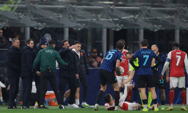 Internazionale v Arsenal - UEFA Champions League - Giuseppe Meazza