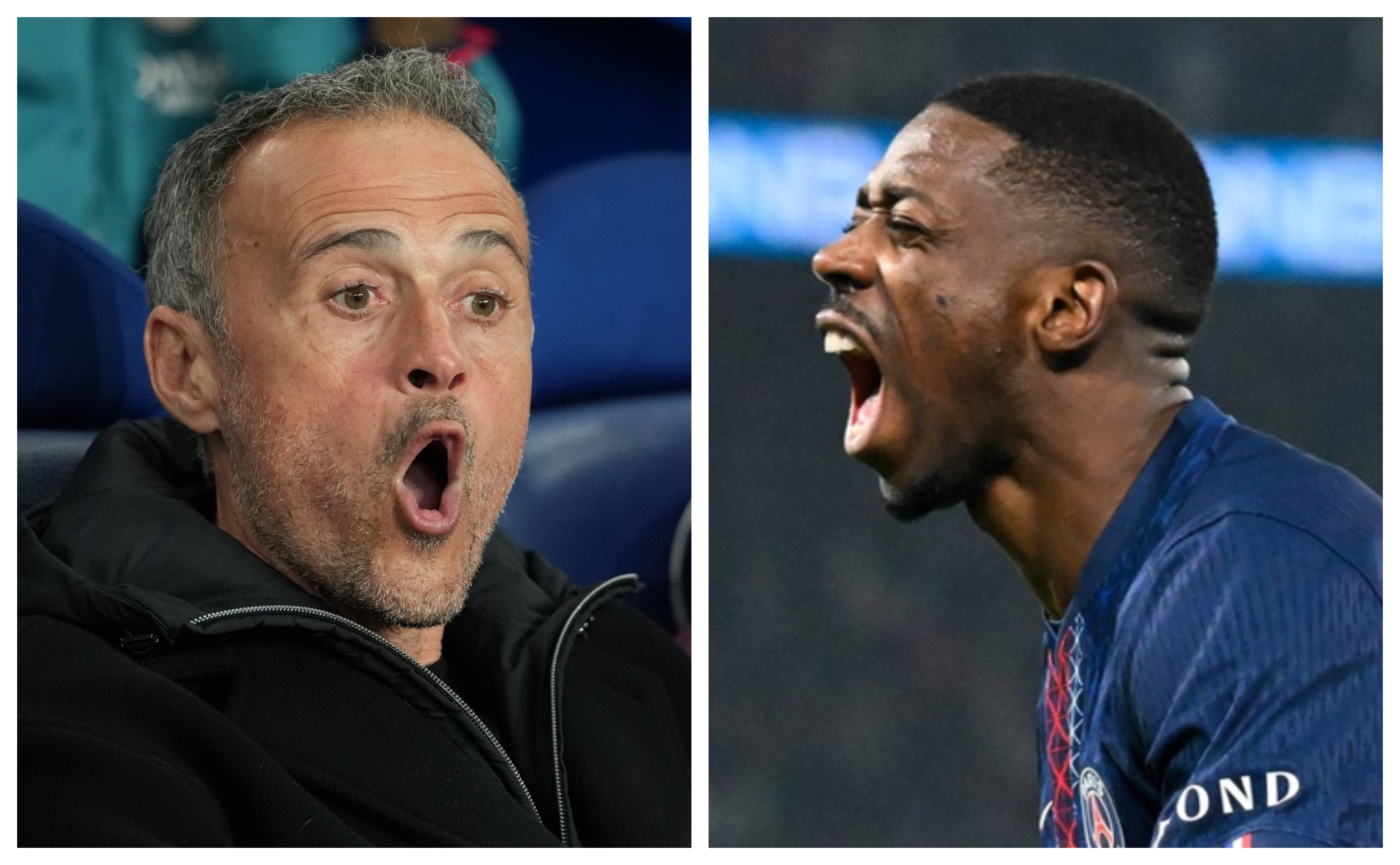 Imagine Stire Tensiune la PSG! Luis Enrique l-a ”atacat” pe Ousmane Dembele: ”Nu valorează nimic!” | 2review.ro