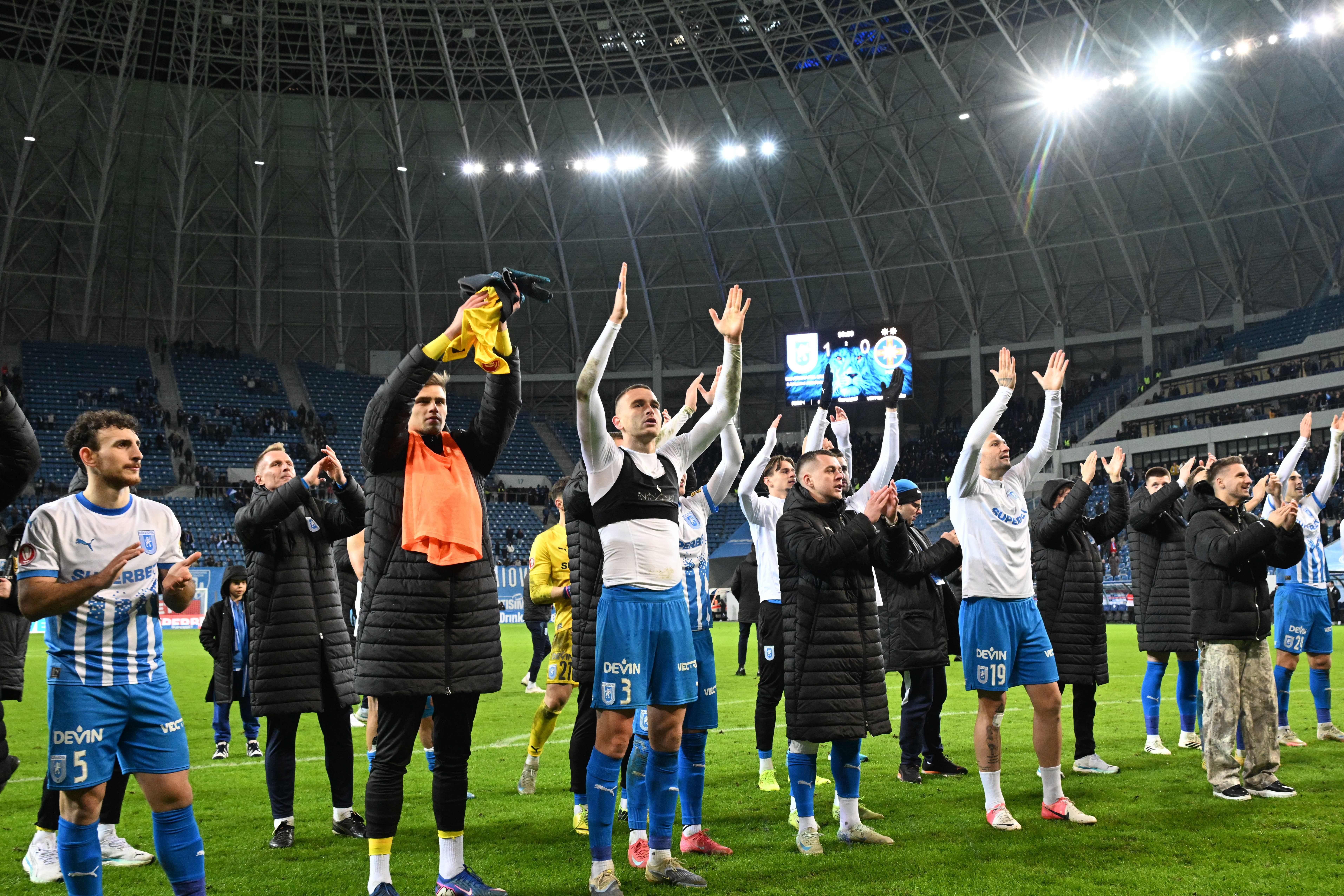Imagine Stire Universitatea Craiova, prima echipă calificată matematic în play-off! Cum arată lupta pentru top 6 | 2review.ro